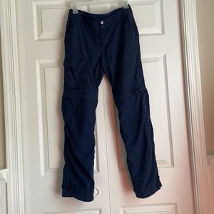 Columbia PFG Omni-Shade Navy convertible pants